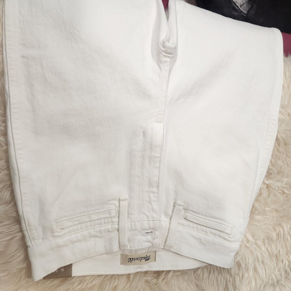 Madewell womens white highrise jeans